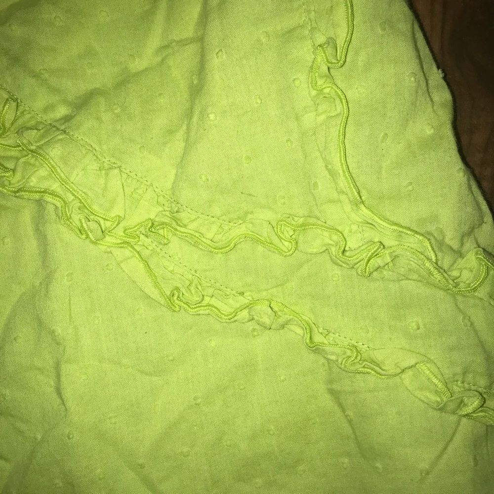 Nicole Miller Lime Green Dress - Picture 4 of 11